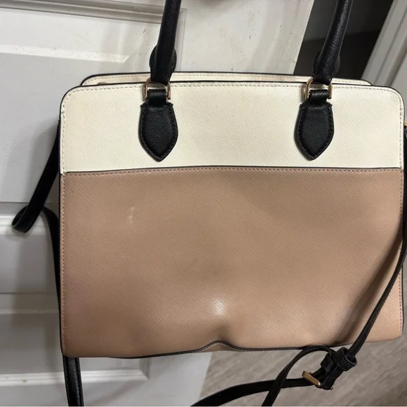 Kate Spade Black and Cream Satchel - Picture 8 of 8